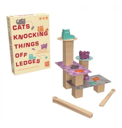 Кошки сбивают игрушки с уступов (Cats Knocking Things off Ledges)