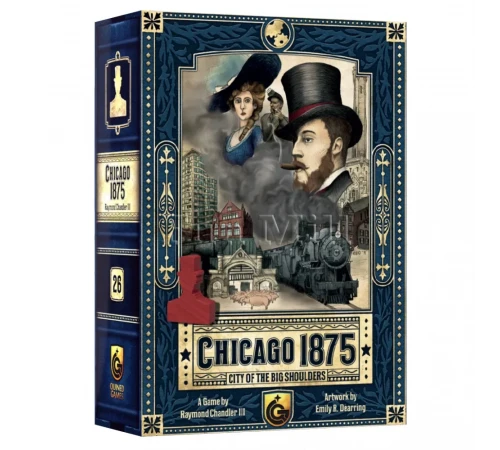 Чикаго 1875: Город Широких Плеч - Делюкс Издание 2025 (Chicago 1875: City of the Big Shoulders Master Print 2025 edition)