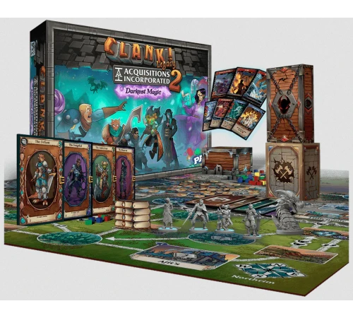 Кланк! Наследие 2: Корпорация Авантюристов - Темнейшая магия (Clank! Legacy 2: Acquisitions Incorporated -Darkest Magic)