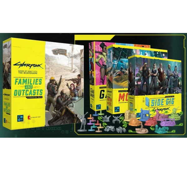 Киберпанк 2077: Набор Банды Найт-Сити (Cyberpunk 2077: Gangs of Night City Retail Pledge)