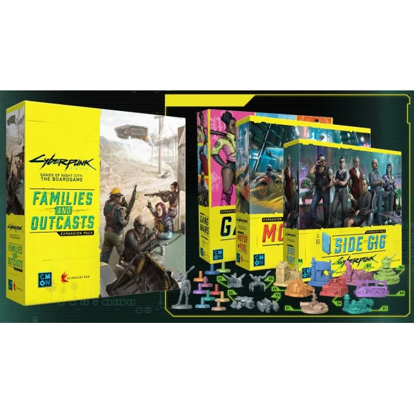 Киберпанк 2077: Набор Банды Найт-Сити (Cyberpunk 2077: Gangs of Night City Retail Pledge)