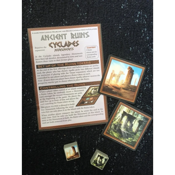 Киклады: Древние руины Промо дополнение (Cyclades: Ancient Ruins promo)