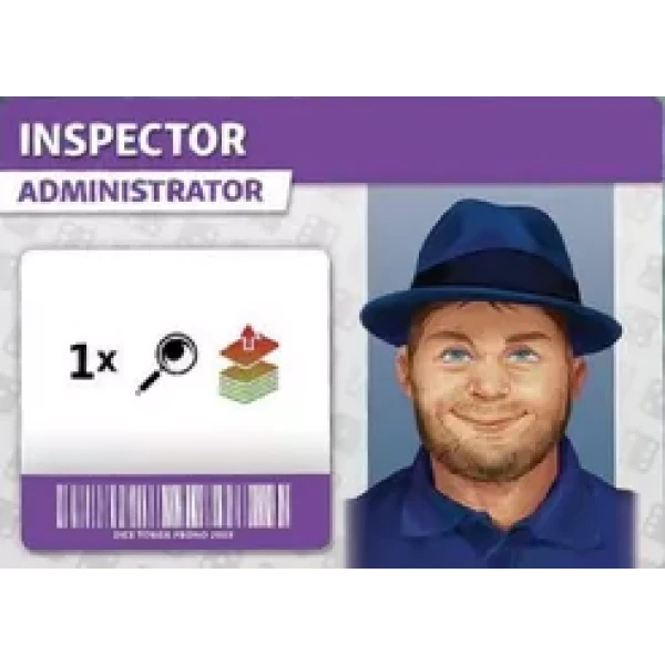 Кубики в Клинике: Промо карта Инспектора Администратора (Dice Hospital: Inspector Administrator Promo Card)
