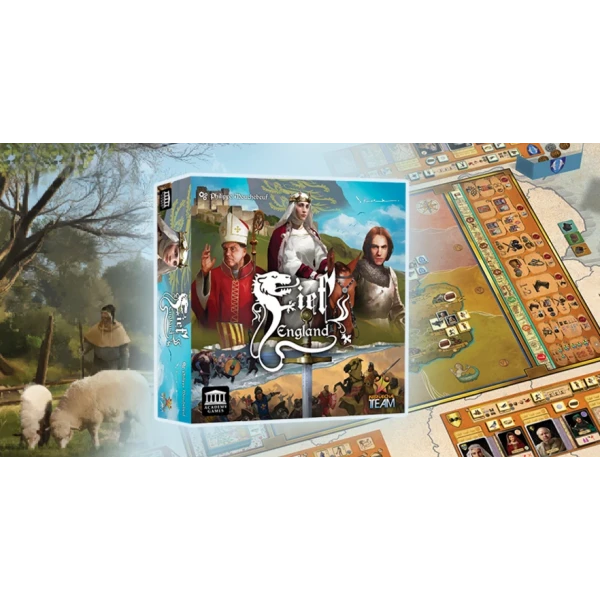 Фьефы Англии: База + Дополнения + Монеты (Fief England Ks + expansion + coins)