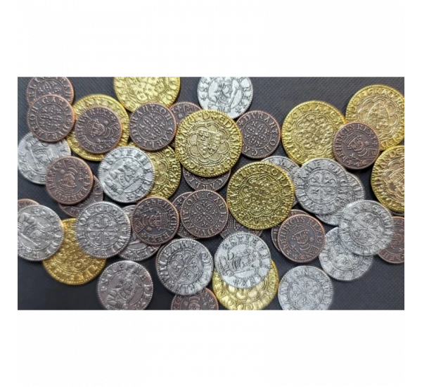 Фьефы Англии: База + Дополнения + Монеты (Fief England Ks + expansion + coins)