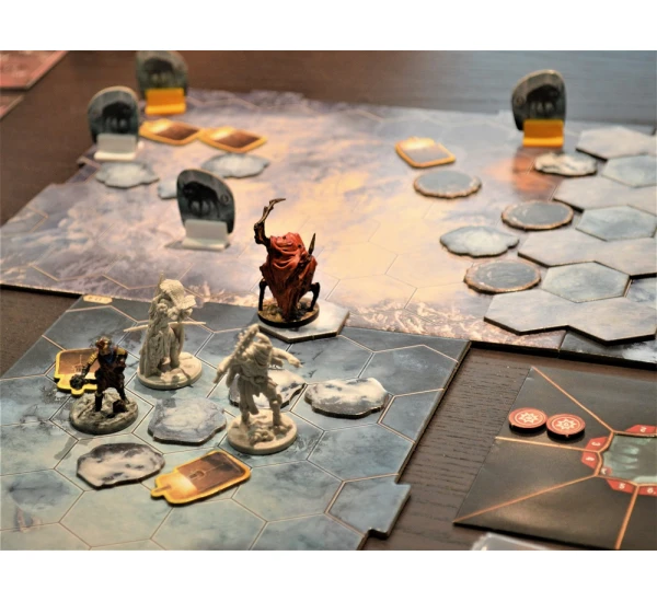 Морозная гавань: База + Соло сценарии + Наклейки (Frosthaven base game+solo+stickers)