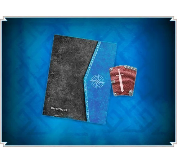 Морозная гавань: База + Соло сценарии + Наклейки (Frosthaven base game+solo+stickers)