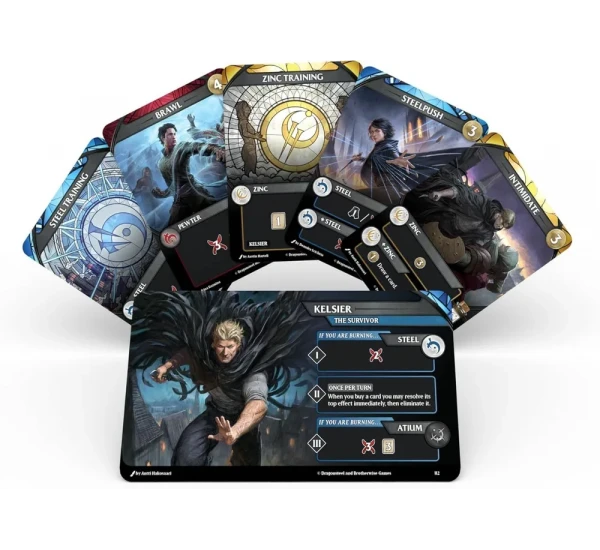 Рождённый туманом Колодостроительная Игра (Mistborn Deckbuilding Game)