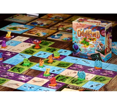 Странная местность: Набор База + Дополнение (Oddland Bundle Base games+Oddland Expansion)