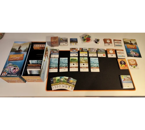 Спортивная Рыбалка Набор Всё включено в Деревянной Коробке (Tournament Fishing Angler All-in Pledge - Wooden Box)