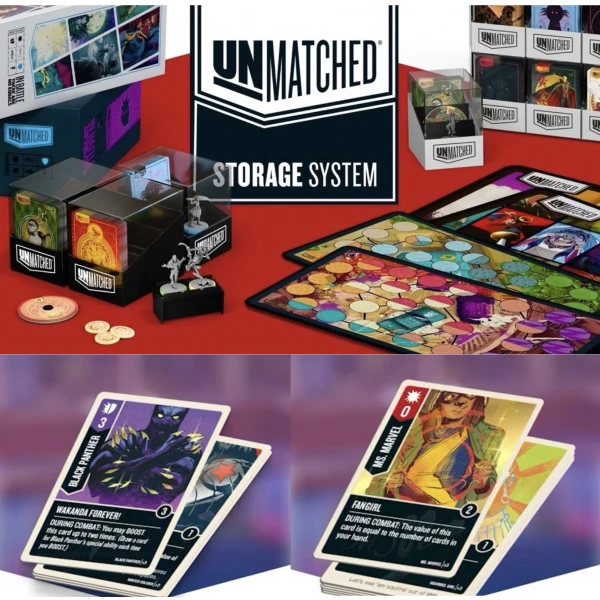 Системы Хранения игры Битва Легенд и Аксессуары (Unmatched Storage System & Accessories)