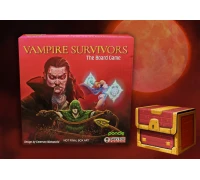 Выжившие среди вампиров: Делюкс версия с Сундуком для карт (Vampire Survivors Deluxe Board Game with Deck Box)