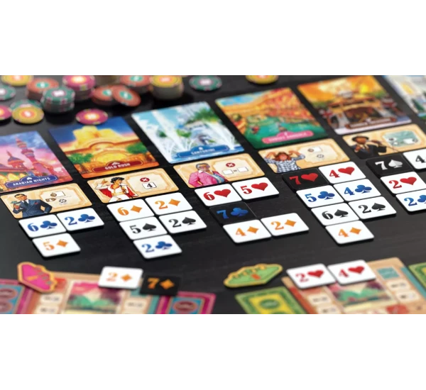 Вегас-Стрип: Набор База + Дополнение Высокие ставки (Vegas Strip Bundle: Base games + High Roller Expansion)