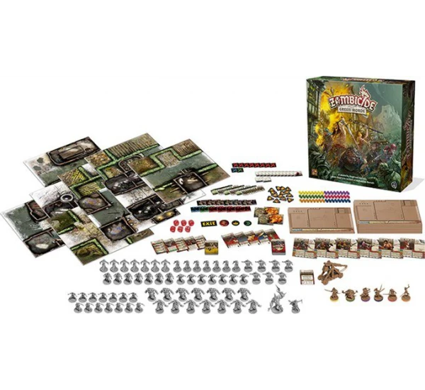 Зомбицид: Чёрная Чума (Zombicide Black Plague), Зелёная Орда (Zombicide Green Horde) и Дополнения